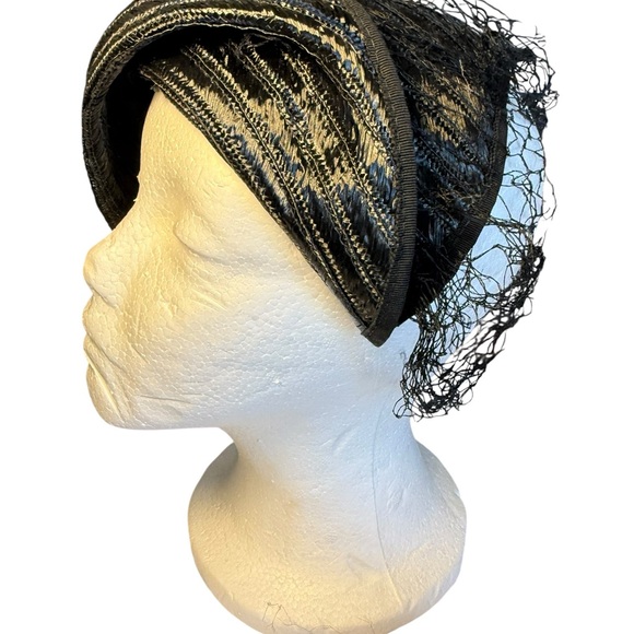 Vintage Black Women's Hat - Picture 2 of 6